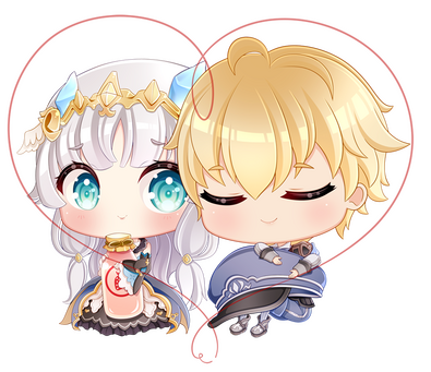 Commission: RF5 Ares x Beatrice